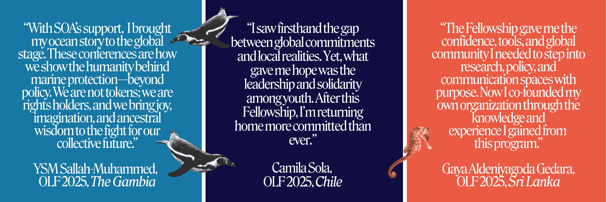 Ocean Leaders Fellowship Testimonial